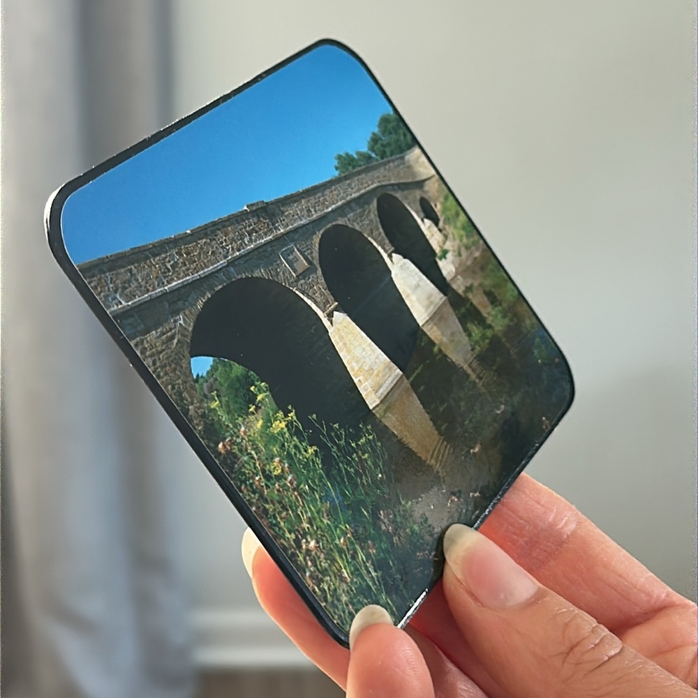 Set of Six Vintage Scenic Drink Coasters Tasmania - Picture 5 of 6